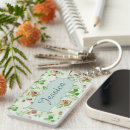 Search for pretty rectangular keychains Feminine