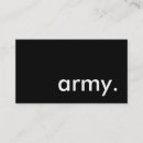 Search for army business cards Soldiers
