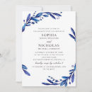 Search for navy engagement party invitations Elegant