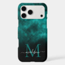 Search for black and teal iphone cases Monogrammed