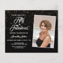 Search for for her 50th birthday invitations Typography