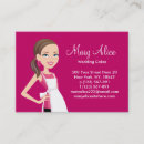 Search for girlfriend business cards Cute