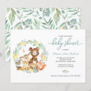Search for eucalyptus couples baby shower invitations Woodland animals