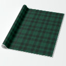 Search for hunter green christmas wrapping paper Tartan