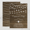 Search for country engagement party invitations String lights