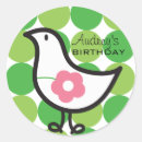 Search for whimsical bird stickers Cute