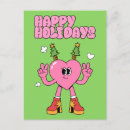 Search for peace love and happiness postcards Retro