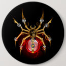 Recherche de araignée noire badges Rouge