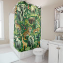 Search for wildlife shower curtains Jungle