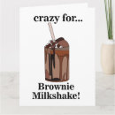 Search for milkshake cards Chocolate