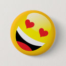 Search for happy face emoji buttons pins Yellow