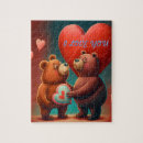 Recherche de coeur rouge puzzles Pour enfants