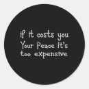 Search for cost stickers Peace