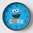 Search for sesame street clocks Cookie monster