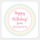 Search for happy birthday from stickers Modern