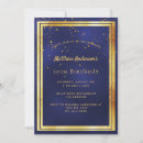 Search for glam 50th birthday invitations Gold