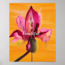 Recherche de la vie est belle posters Citation inspirante