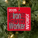 Search for worker ornaments Quote