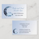 Recherche de fleur de lotus bleu cartes visite Massothérapeute