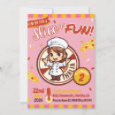 Search for pizza chef birthday invitations Girl