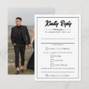 Search for food choice rsvp cards Simple