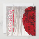 Search for red bachelorette party invitations Red and white