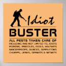 Search for idiot posters Humor