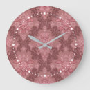Search for rose clocks Burgundy
