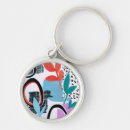 Search for abstract print keychains Colorful