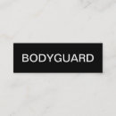 Search for security guard business cards Bouncer