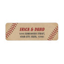 Search for baseball return address labels Homerun