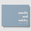 Search for dusty blue guest books Classic