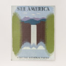 Search for vintage national park puzzles 1930 1939