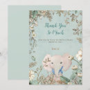 Search for elephant baby shower thank you cards Greenery