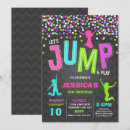 Search for trampoline birthday invitations Jump