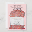 Search for annual company party invitations Red