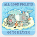 Search for pigs with wings stickers Funny