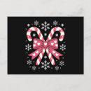 Search for candy cane heart postcards Xmas