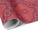 Search for red floral wrapping paper Bohemian
