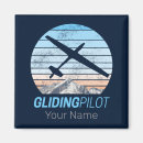 Search for piloting magnets Glider
