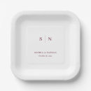 Search for burgundy paper plates Simple