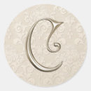 Search for letter c wedding stickers Elegant