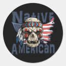 Search for indian skull stickers Warrior