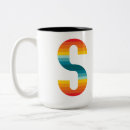 Search for retro rainbow mugs Colourful