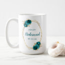 Search for gold and turquoise mugs Elegant