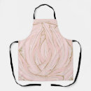 Search for pink and silver aprons Gold