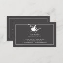 Search for helicopter pilot business cards transportation