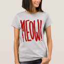 Search for meow tshirts Kitten