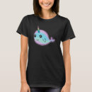 Search for unicorn womens tshirts Narwhal