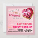 Recherche de diamond baby shower invitations Violet